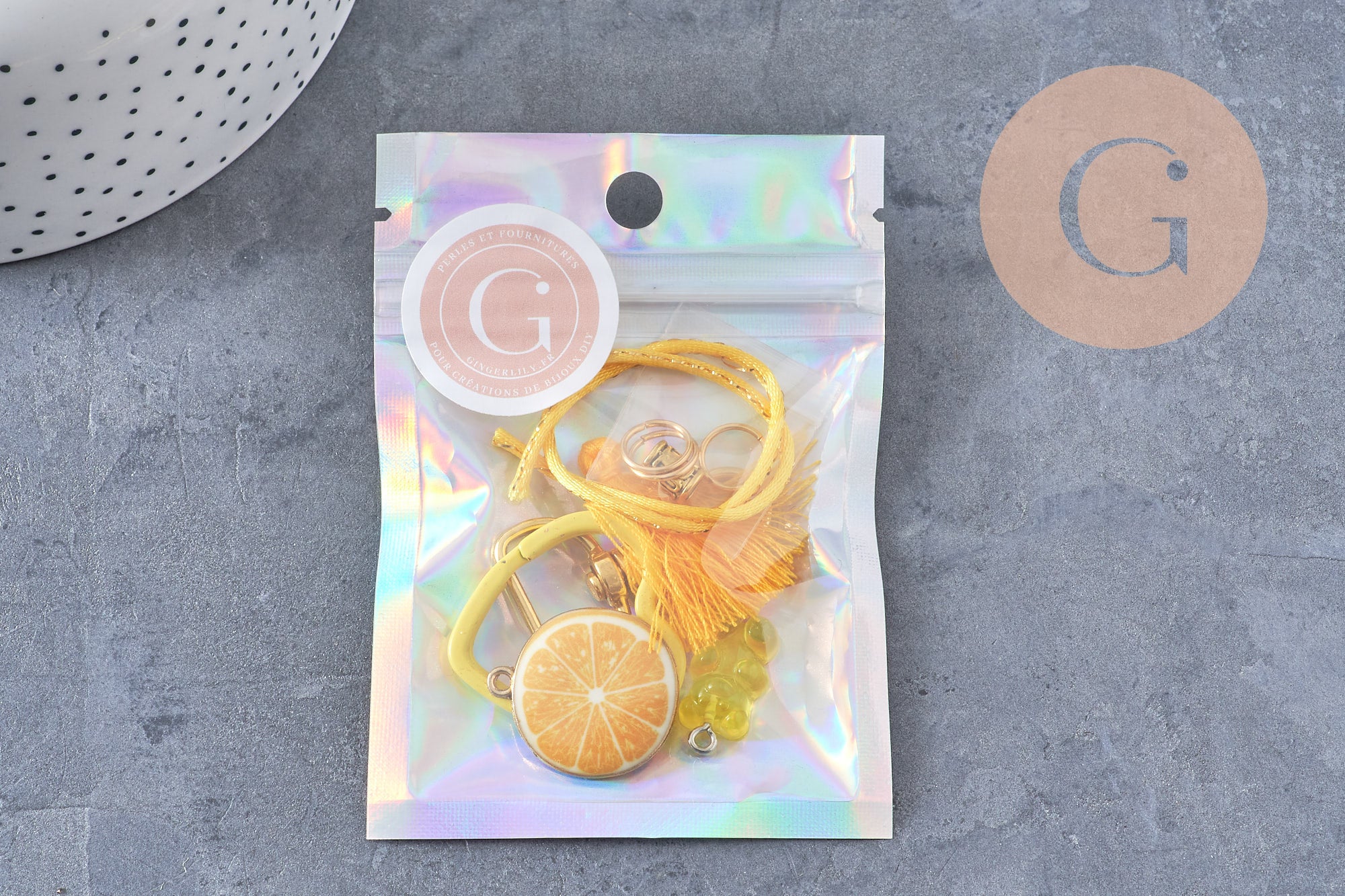 Gingerlily G10637 kit gri-gri de sac porte-clé complet