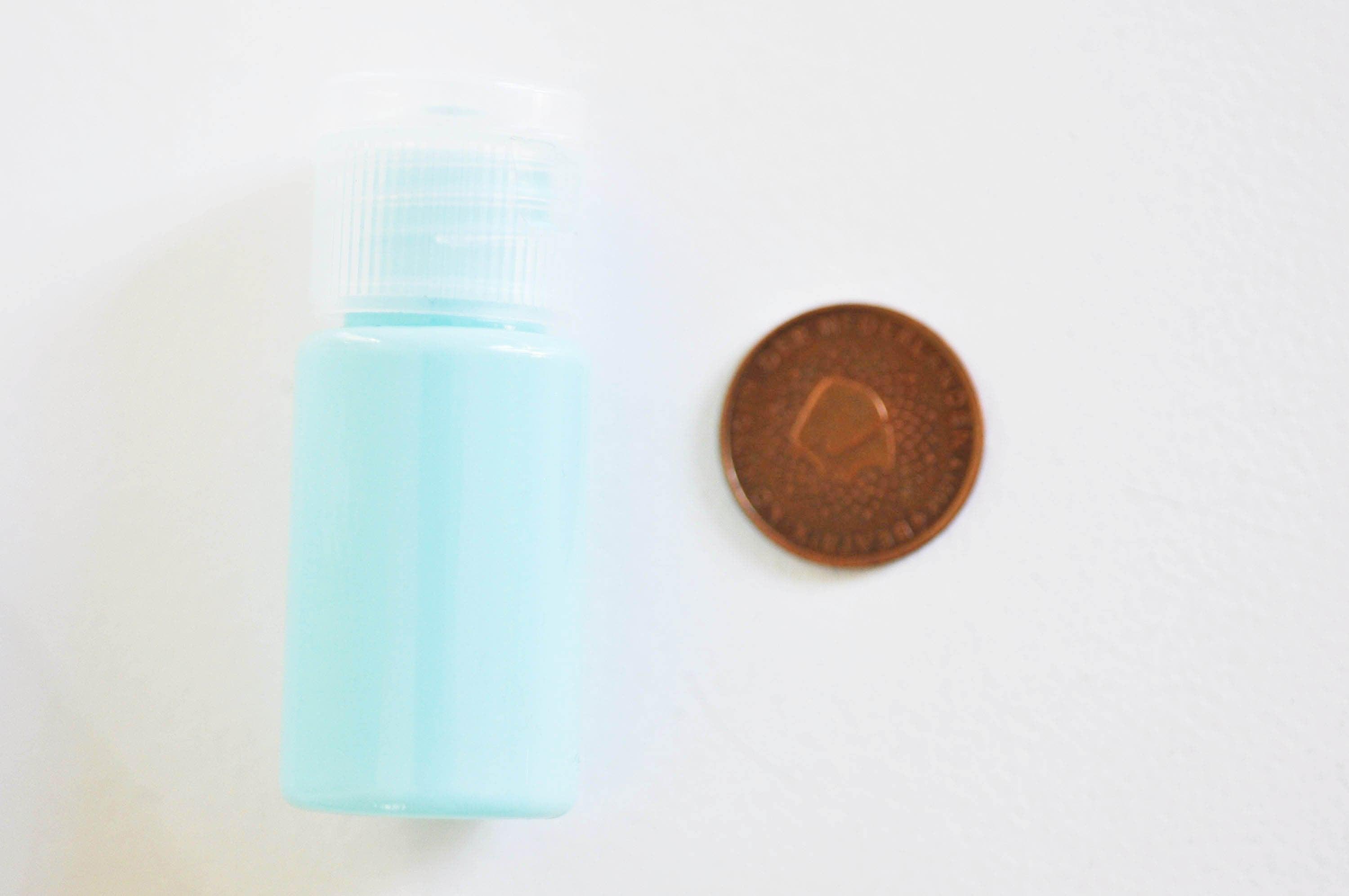 Gingerlily Bouteille plastique G3067 flacon bleu 10 ml lot 5