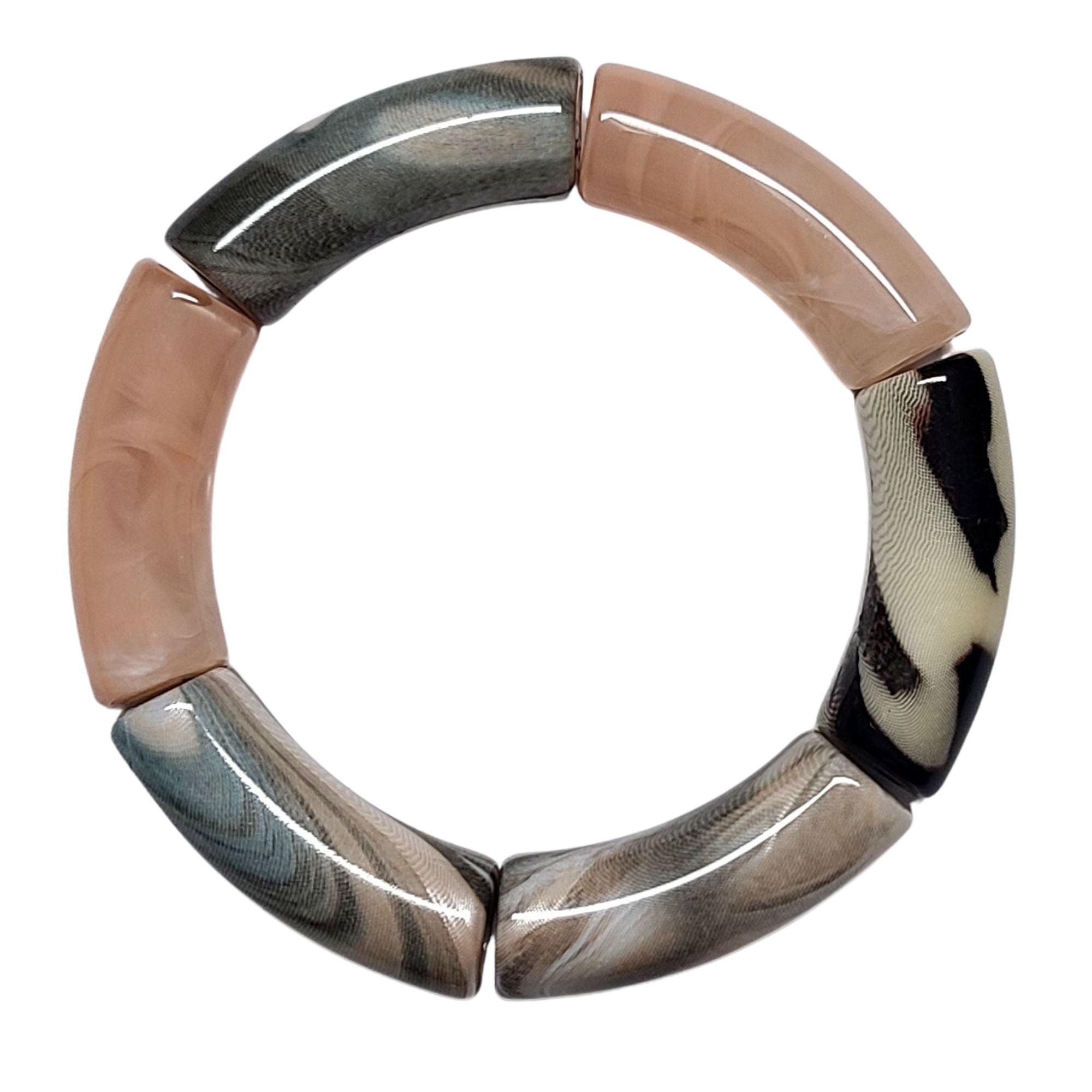 ARTSHOP Tubes DESIGN Ondulé 12MM marron x6 tubes