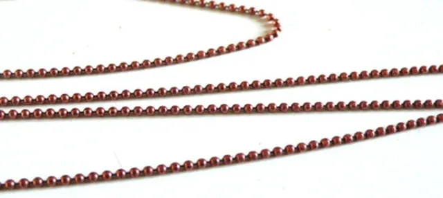 Gingerlily chaîne boule G2622 cuivre 1,5mm 5 mètres
