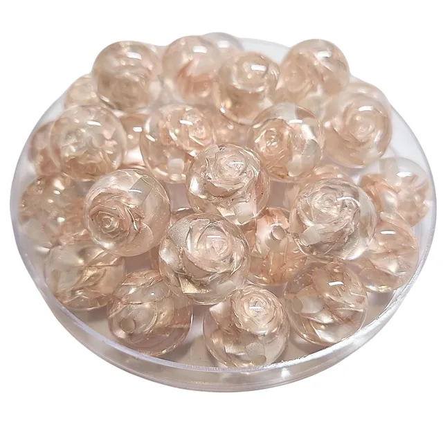 ARTSHOP Boules 16MM 304 perle acrylique rose des sables x1