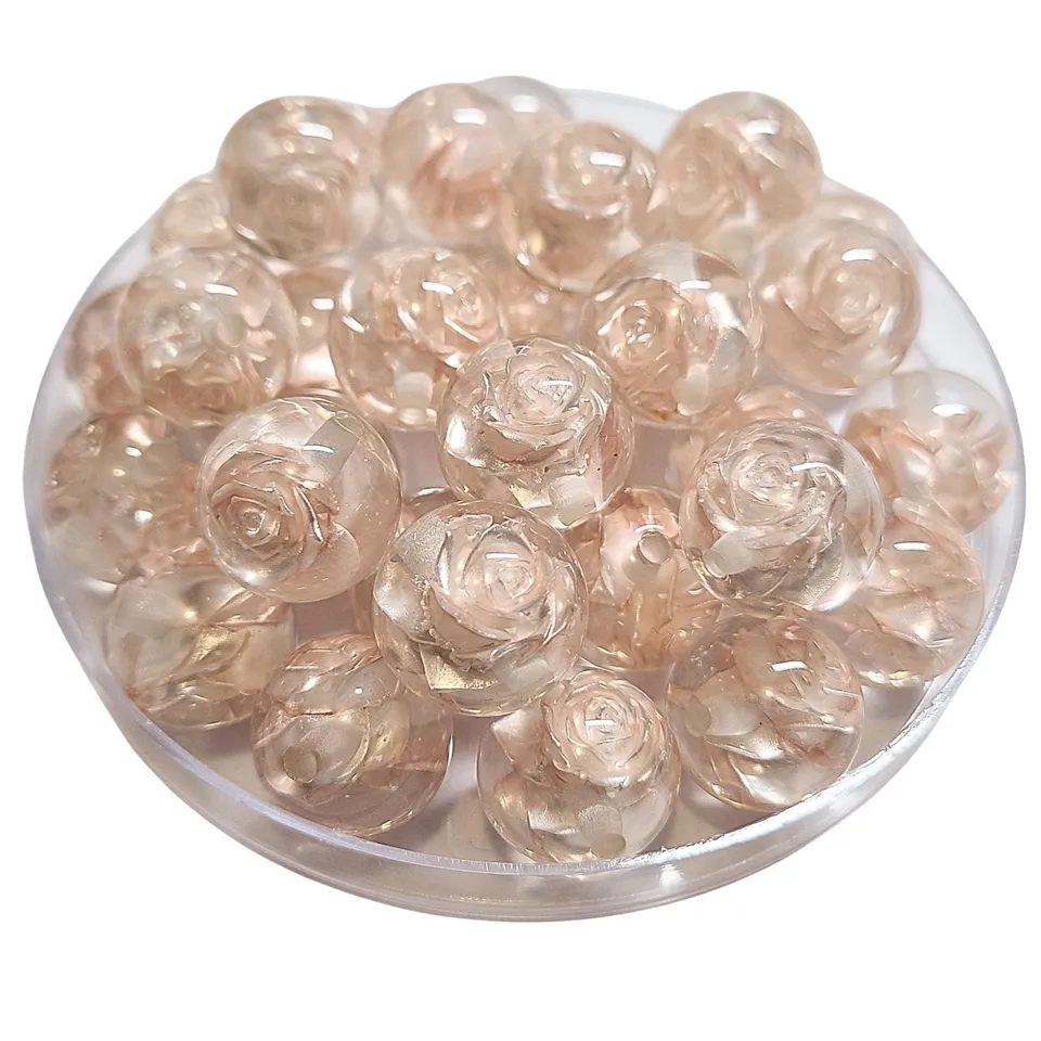 ARTSHOP Boules 16MM 304 perle acrylique rose des sables x1