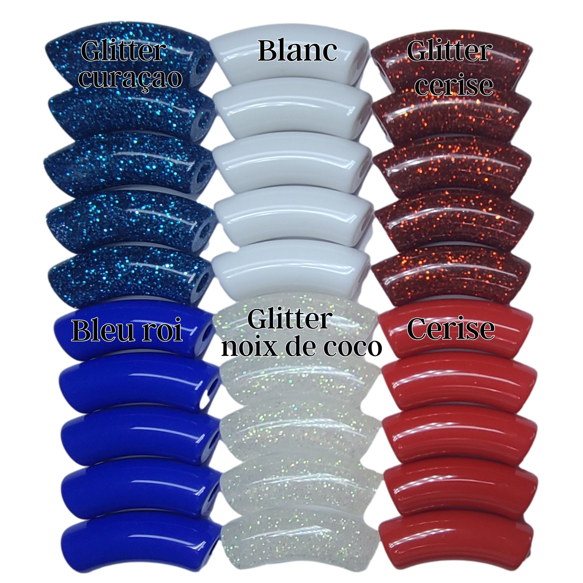 ARTSHOP Camaieux 76 lot tubes french girl 12mm x30