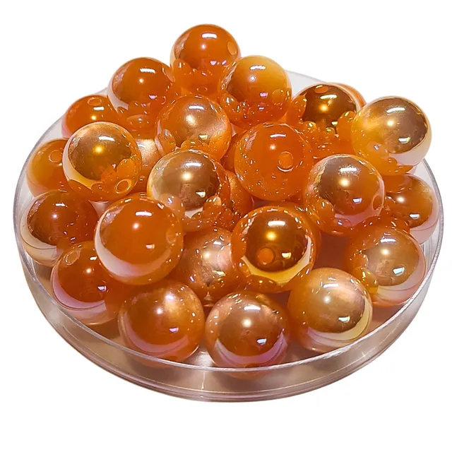 ARTSHOP Boules 16MM 282 oeil de chat mandarine x1