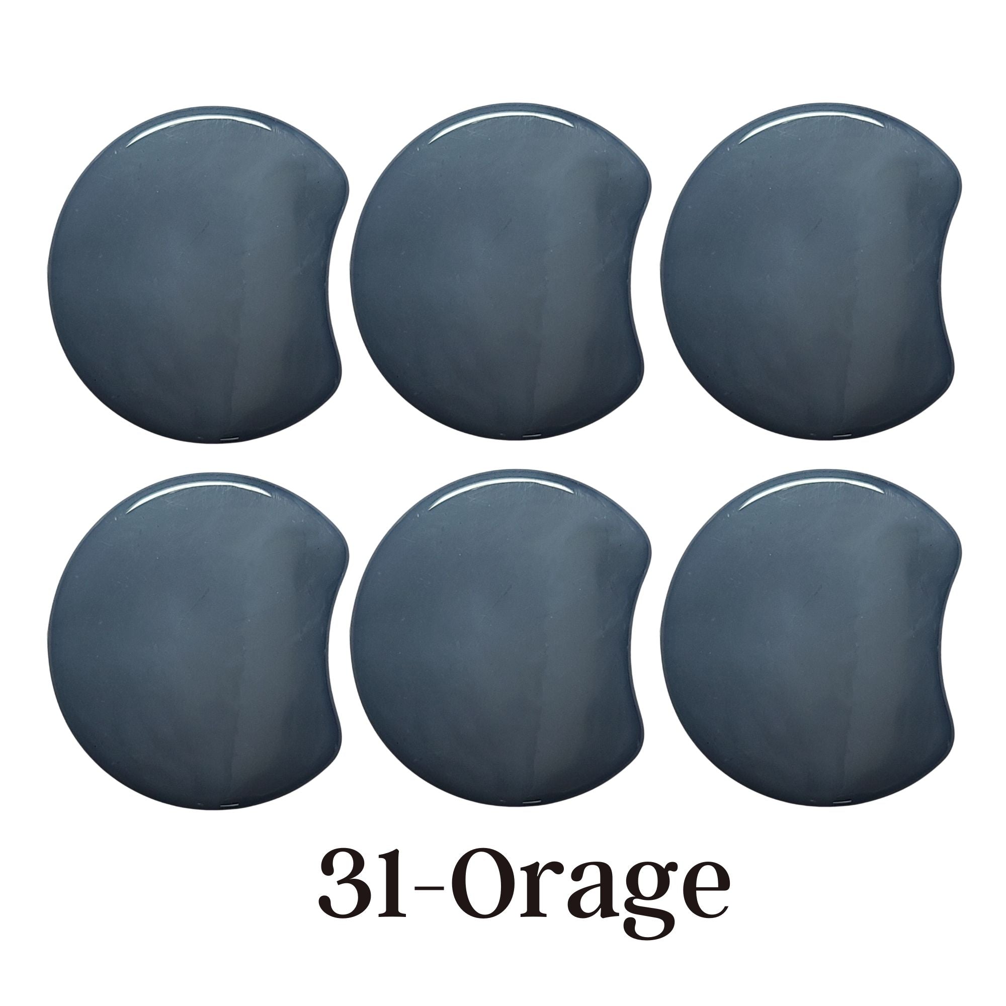 ARTSHOP Palets LUNE MOON 31 orage marbré 37mm