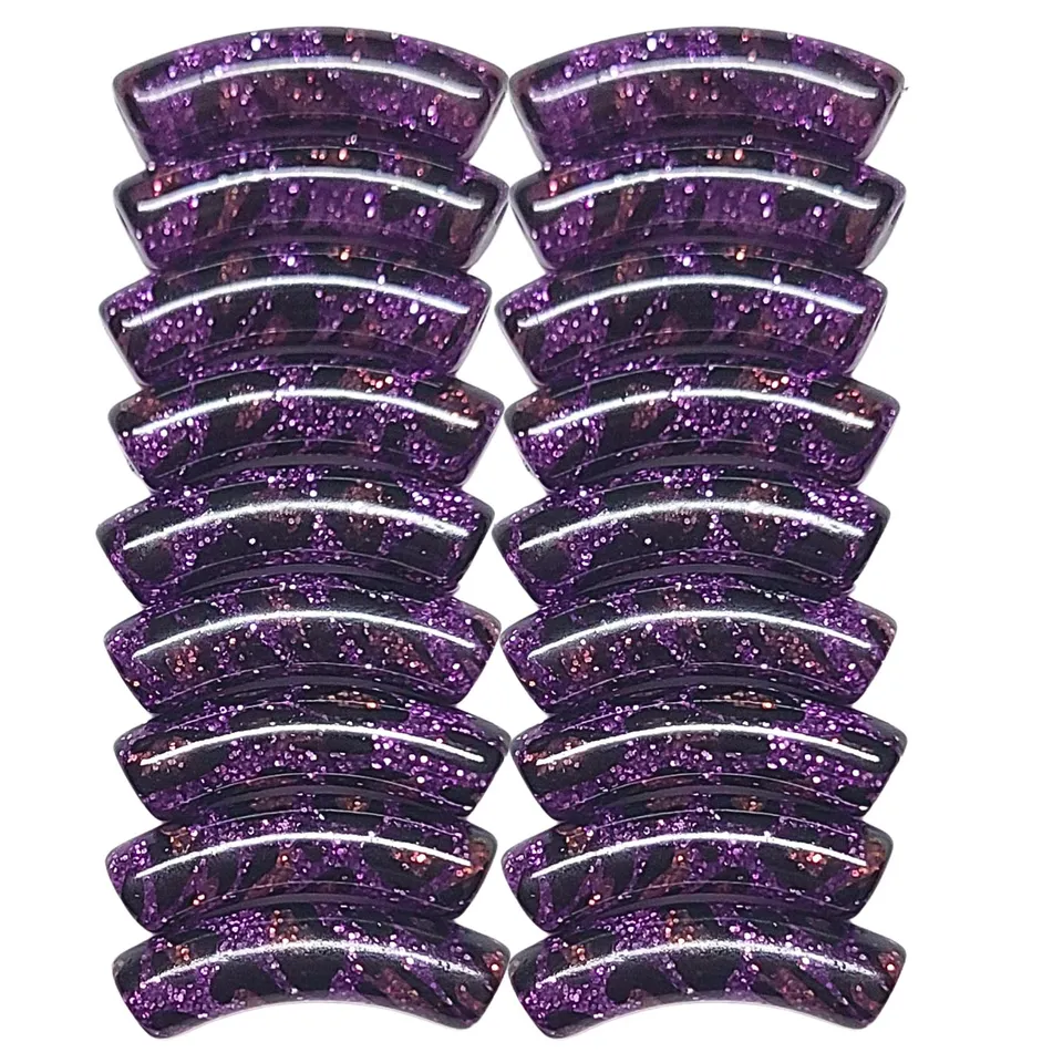 ARTSHOP Tubes Glitters 373 tube incurvé léopard ultra-violet