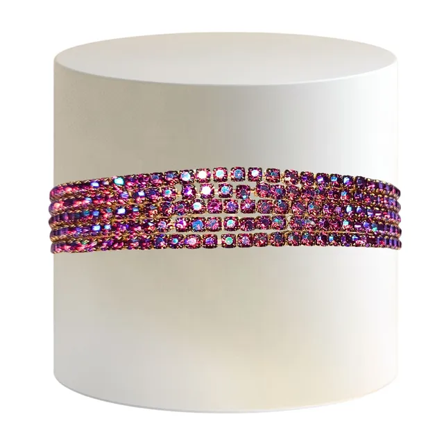 ARTSHOP Bracelet strass élastique cristal 2 mm
