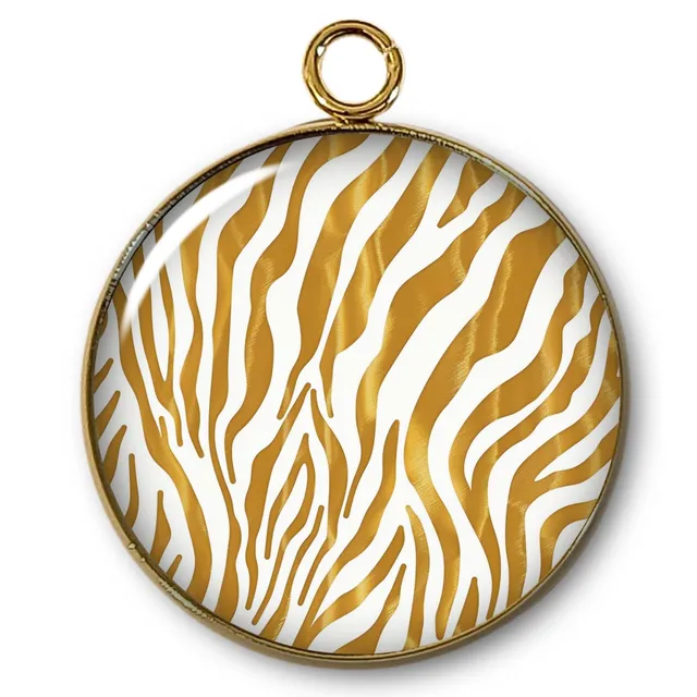 ARTSHOP Intemporel 38 pendentif fauve léopard 31MM x1
