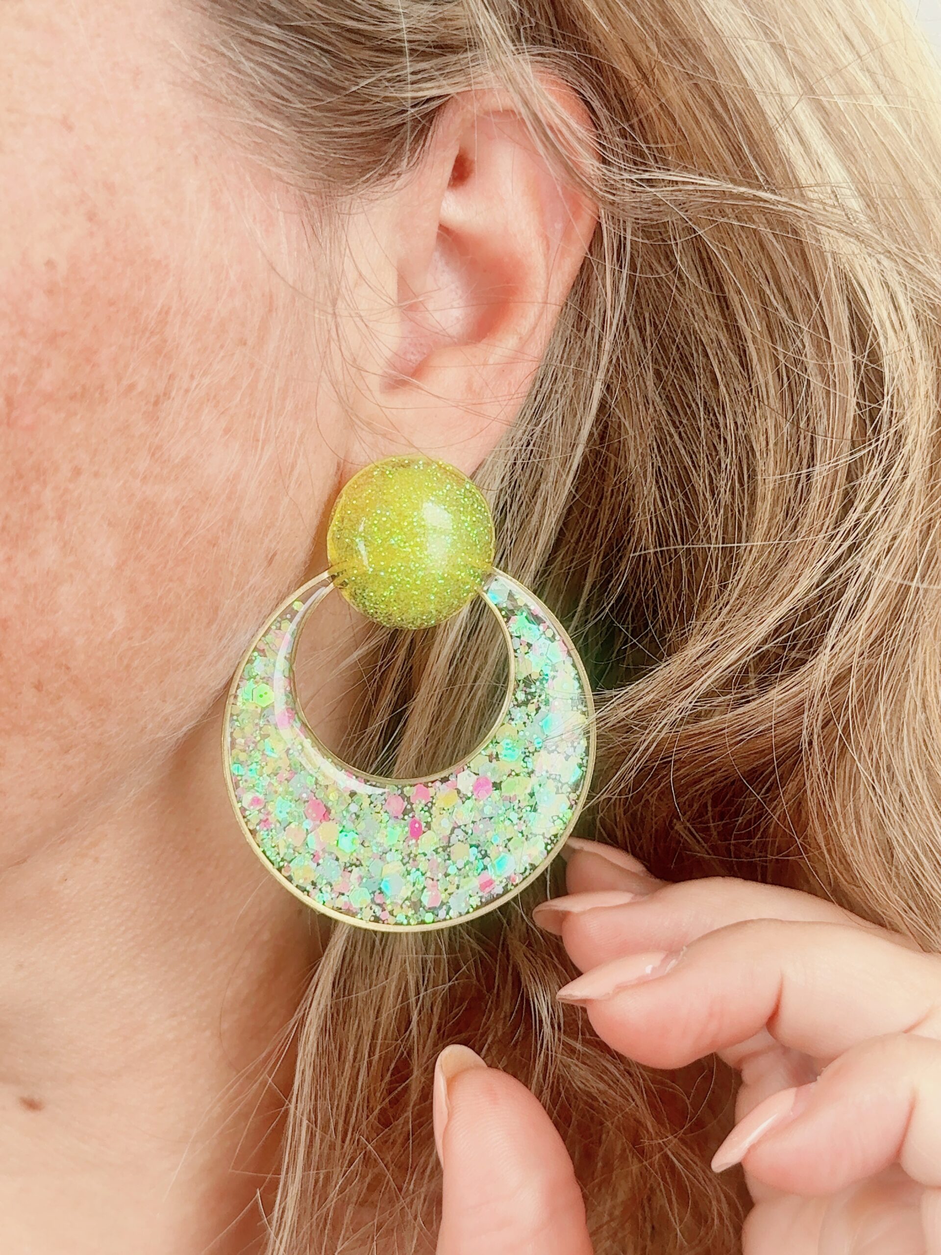 Little Hands Bijoux Moon boucles d'oreilles Fairy Bloom