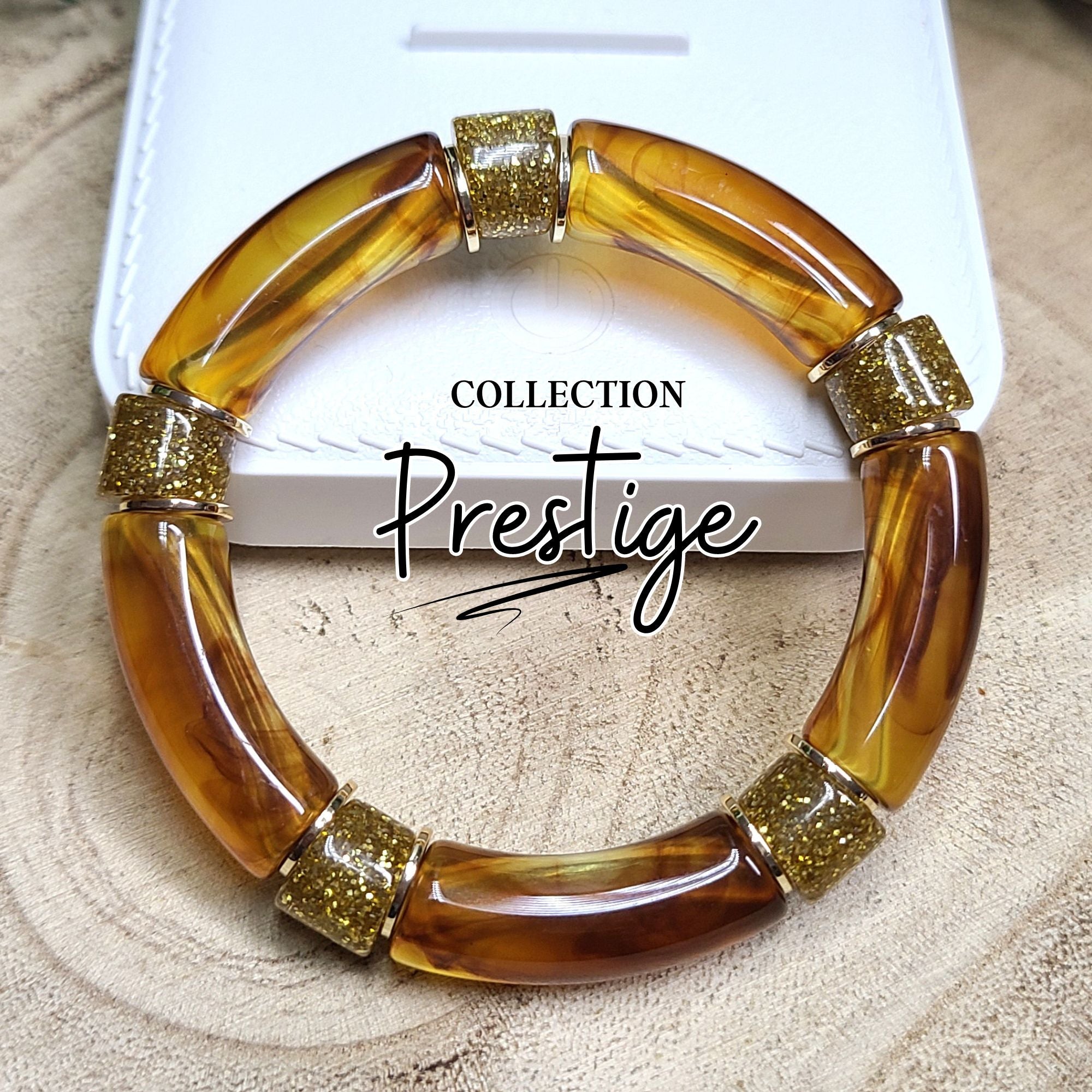 ARTSHOP Idées de créations 55 modèle bracelet tubes caramel
