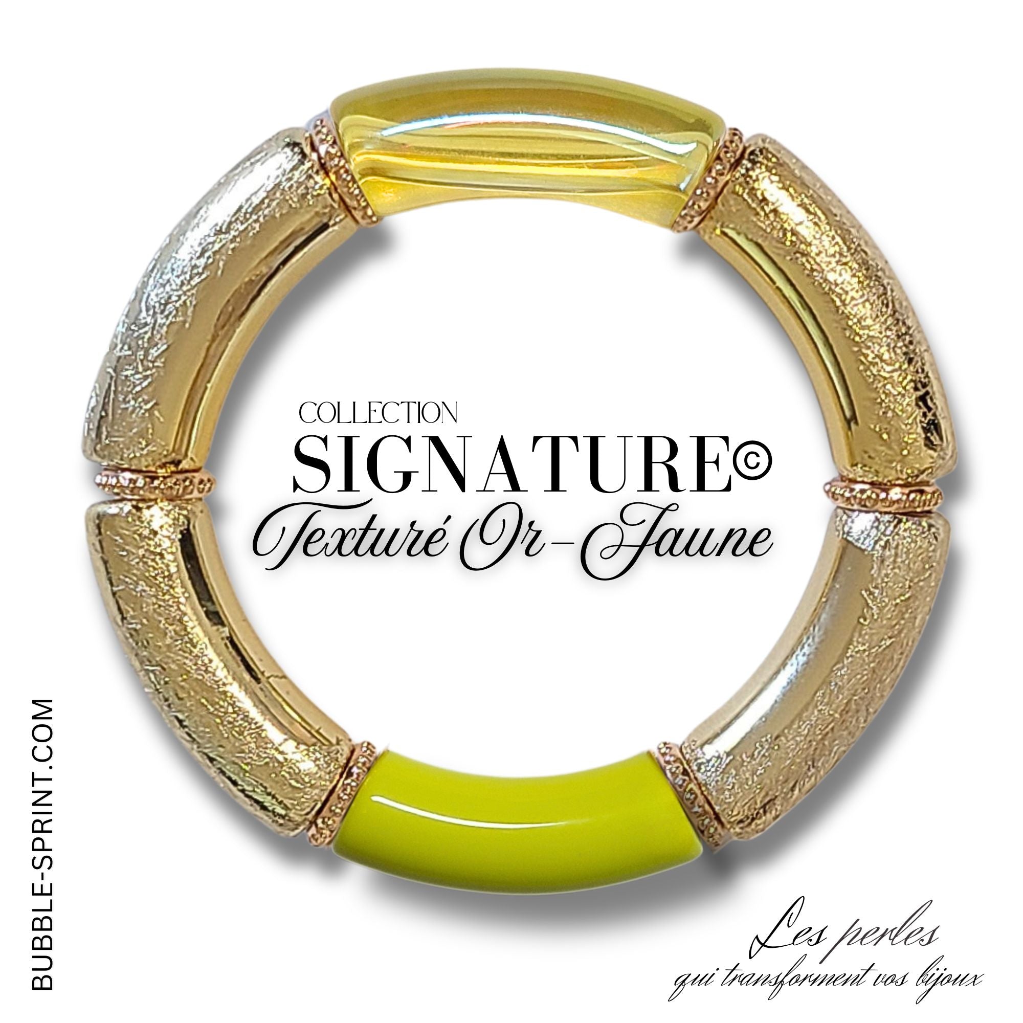ARTSHOP Bijoux en KITS Signature perle citron kit bracelet