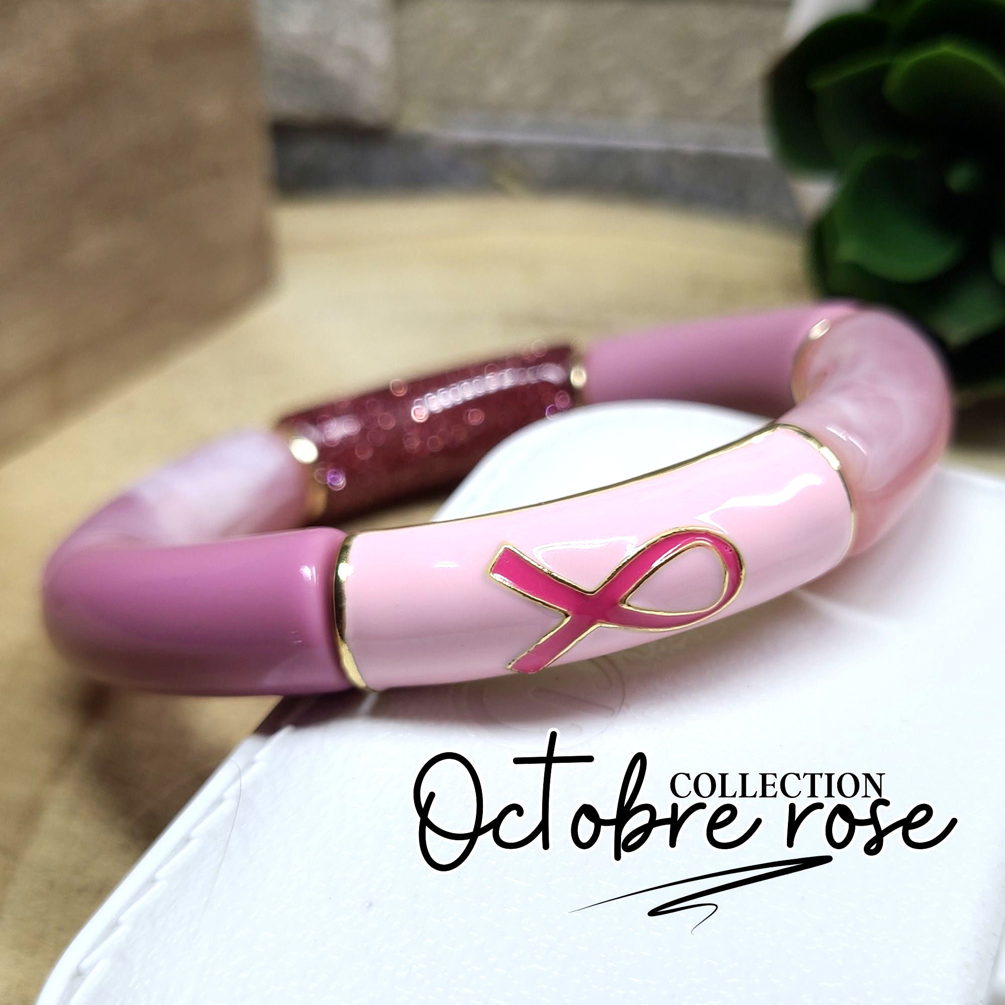 ARTSHOP Idées de créations 154 bracelet tubes agathe rose