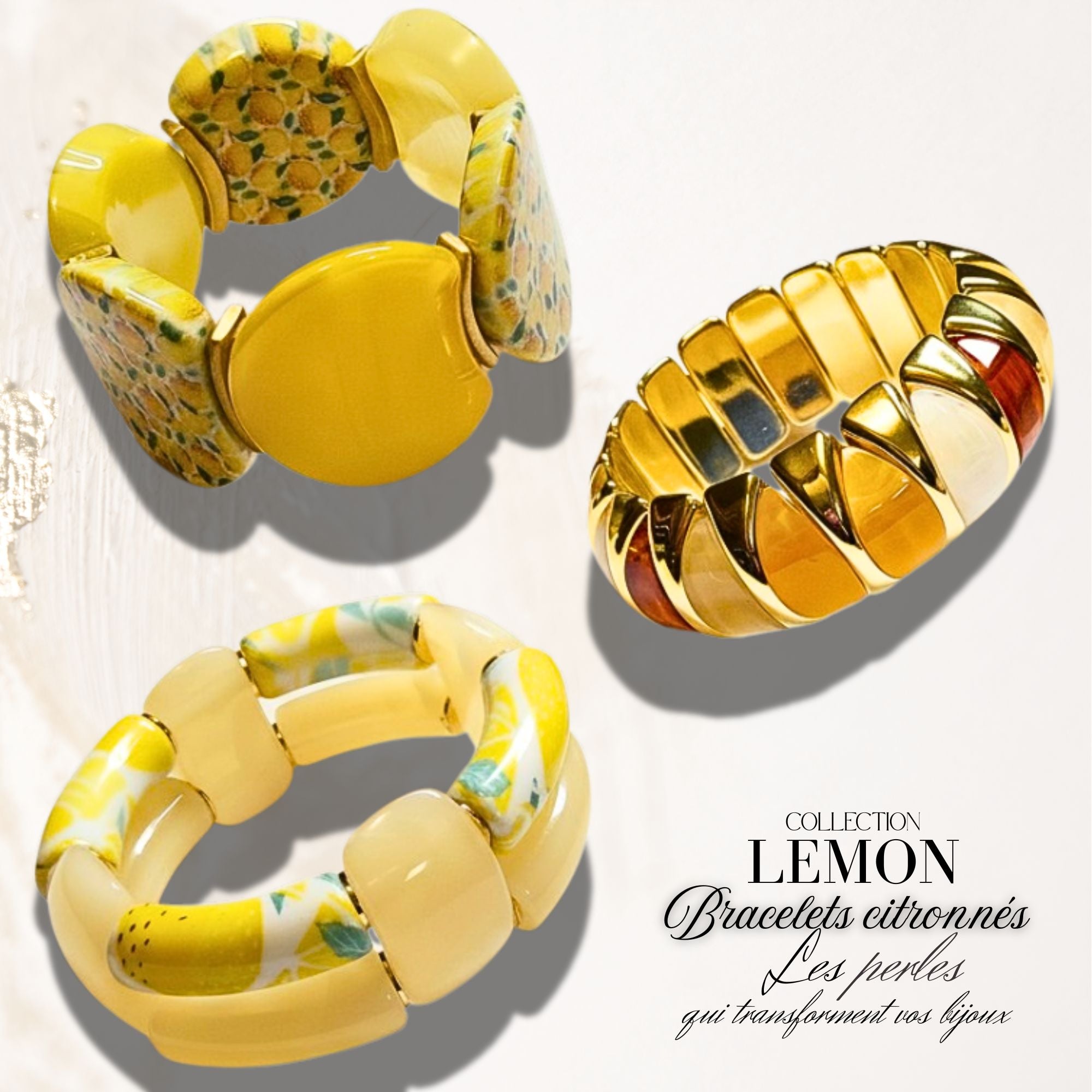 ARTSHOP Bijoux en KITS MOON kit bracelet Lemoncello