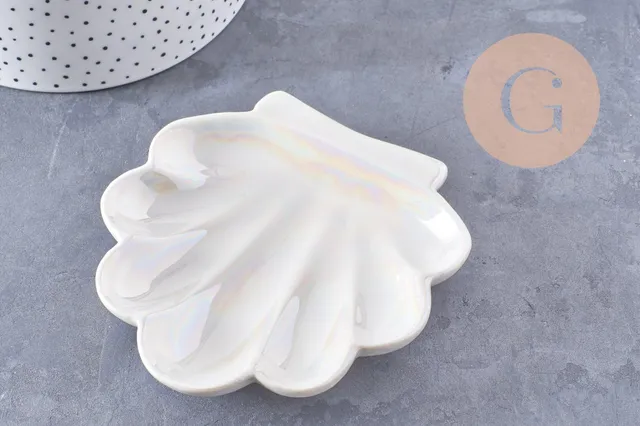 Gingerlily Rangement G10328 coupelle coquillage porcelaine 111mm x1
