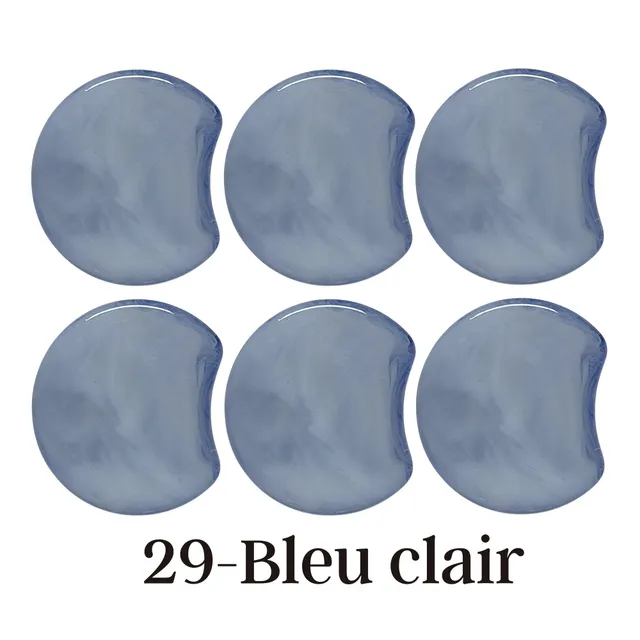 ARTSHOP Moon 29 palet lune bleu clair marbré x1