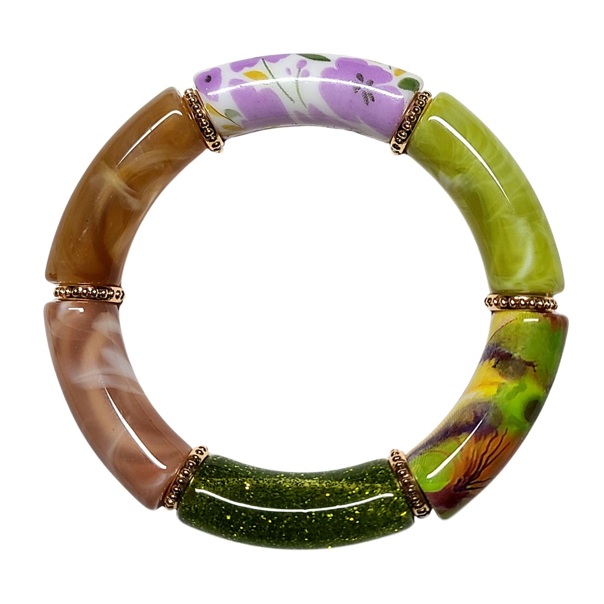 ARTSHOP Tubes DESIGN 1007 Fleurs tube acrylique 12MM x1