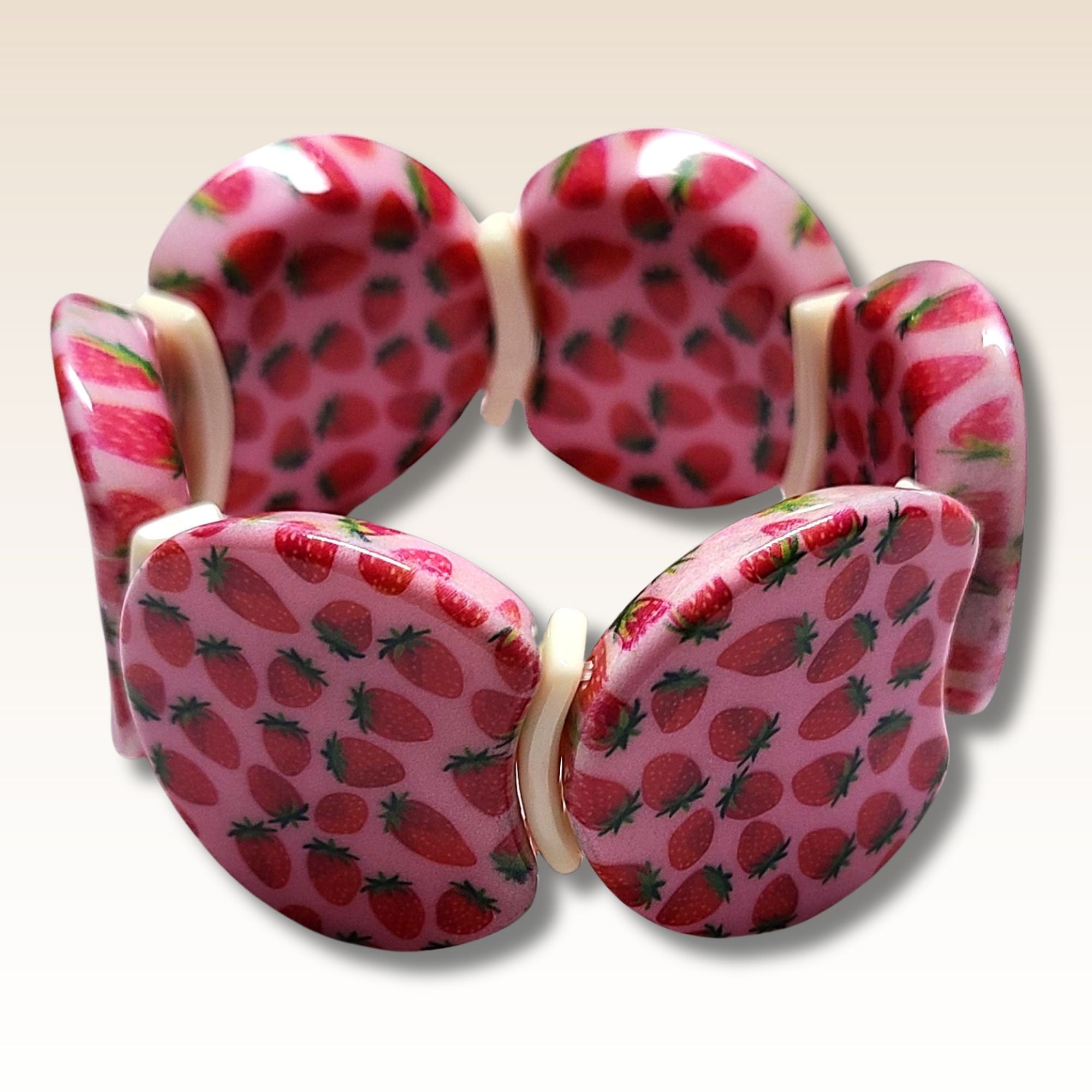 ARTSHOP Palets Lune 1052 Fraises palet résine x1