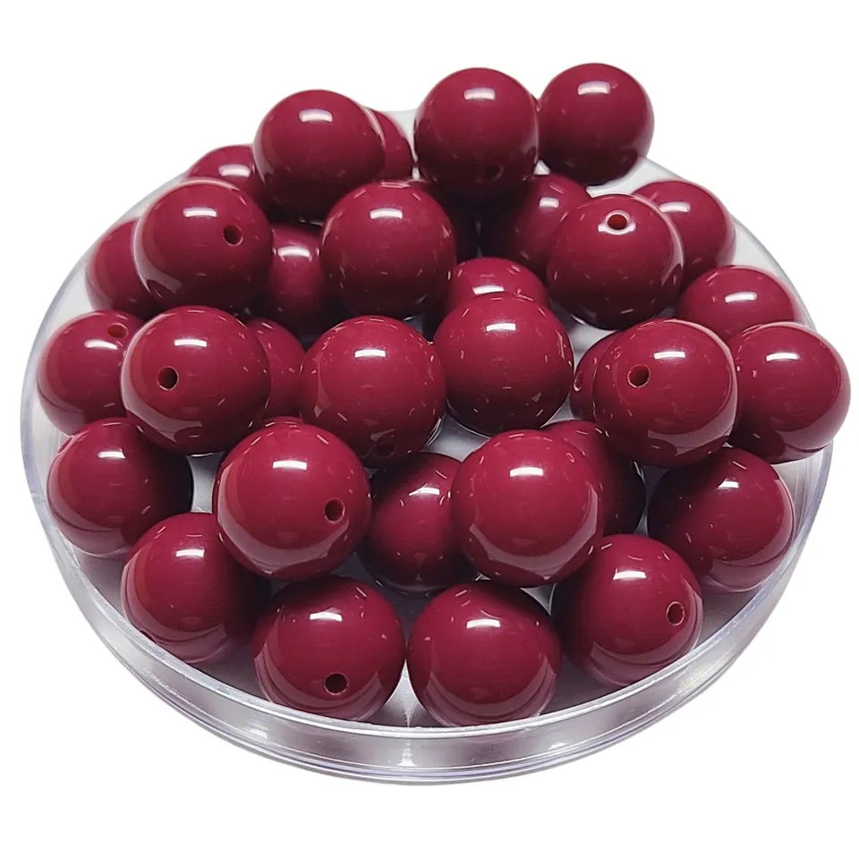 ARTSHOP Boules 16mm perles magenta foncé 173 x15 brillantes