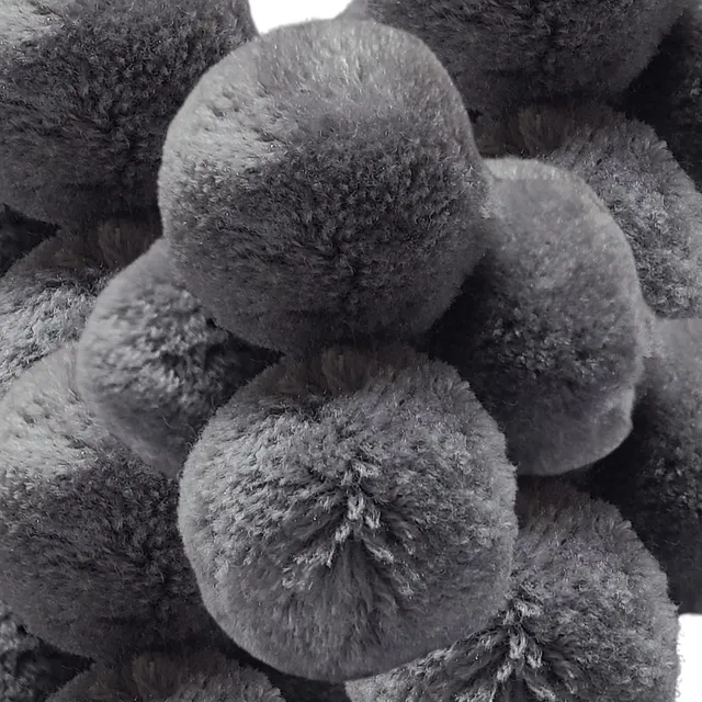 Artshop Chouchous Balls pompon gris 40 mm