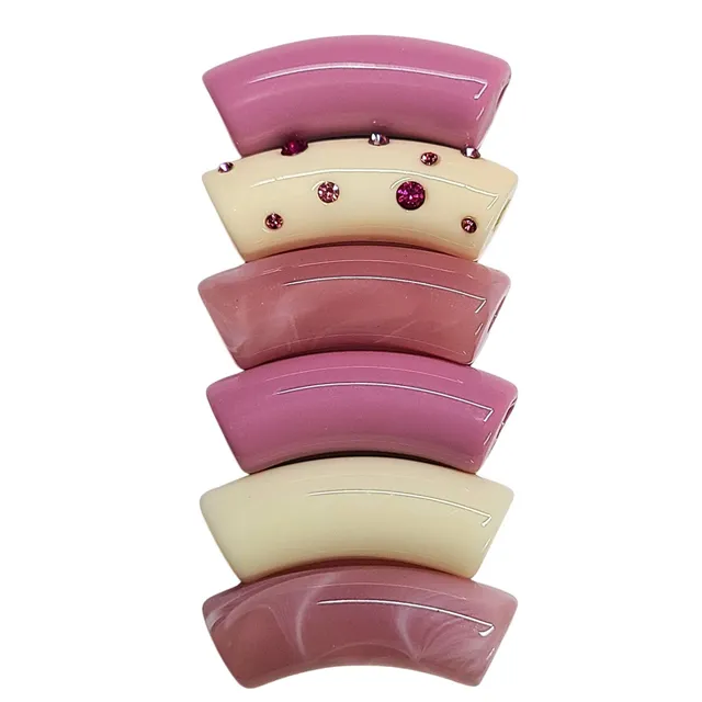ARTSHOP Camaieux 231 lot 6 tubes 12MM rose perle tube