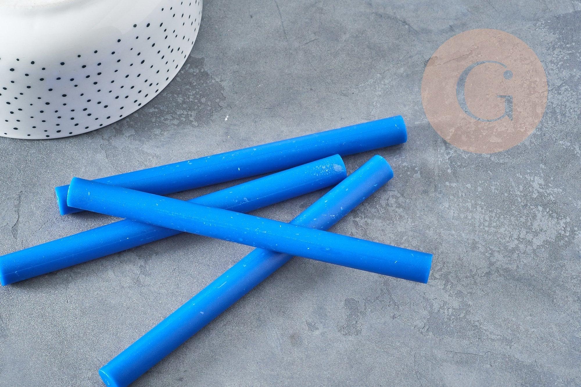 Gingerlily Bâton cire G8911 bleu roi nacré 135 mm