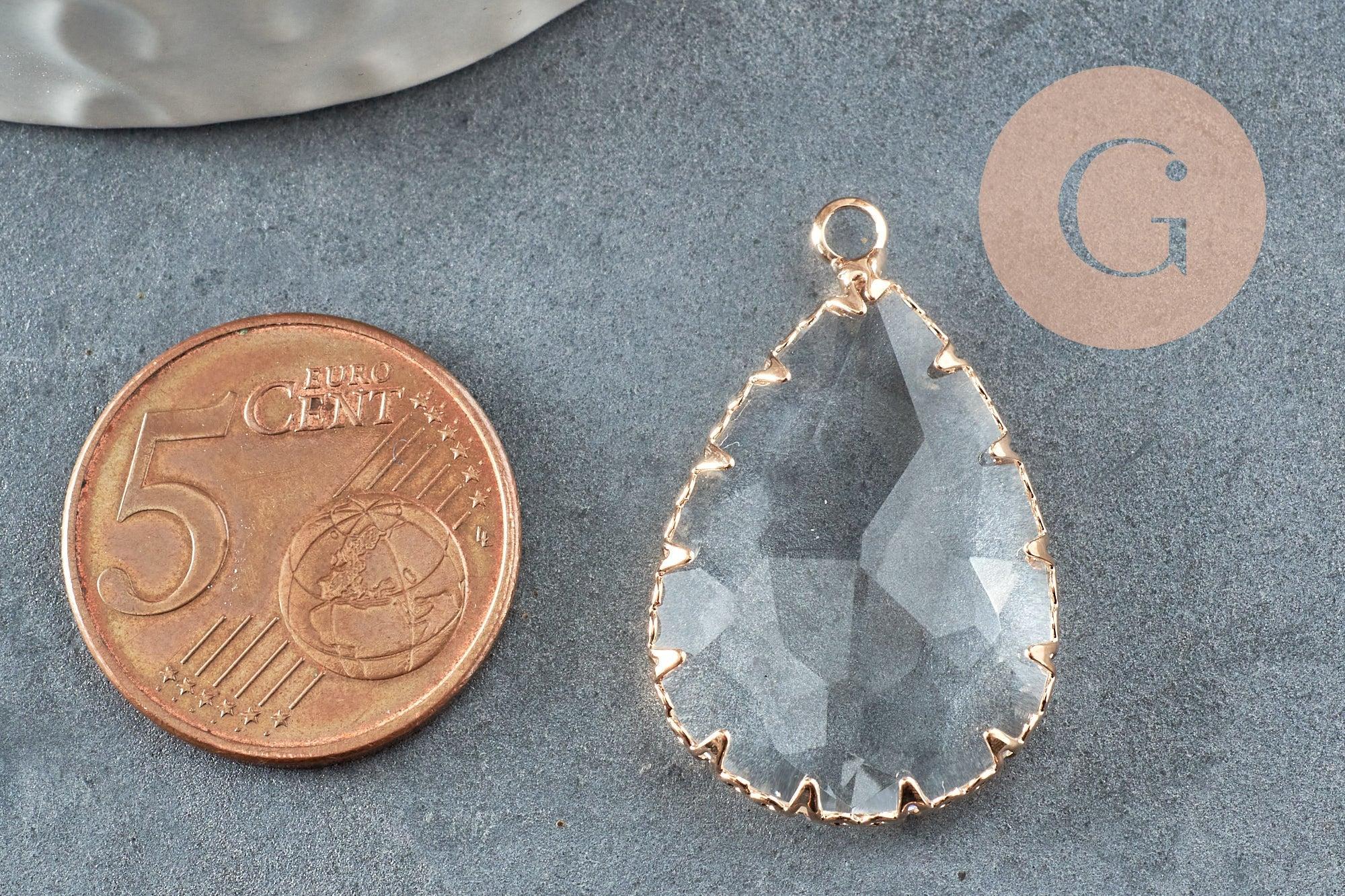 Gingerlily Pendentifs goutte pendentif cristal 29mm x1