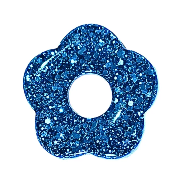 ARTSHOP 82 Capucine fleur résine turquoise x1