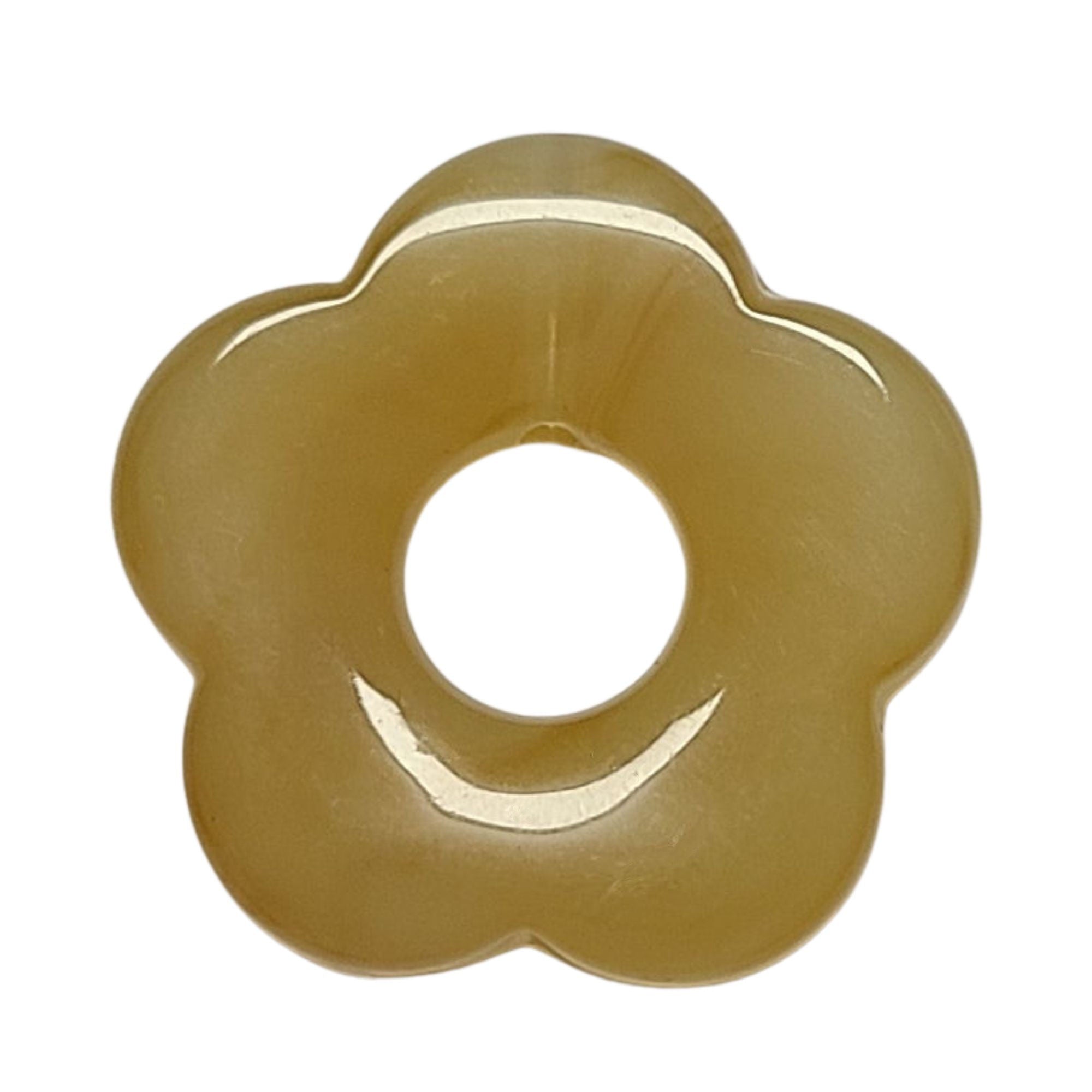 ARTSHOP Flower power fleur Capucine miel 27 mm x1
