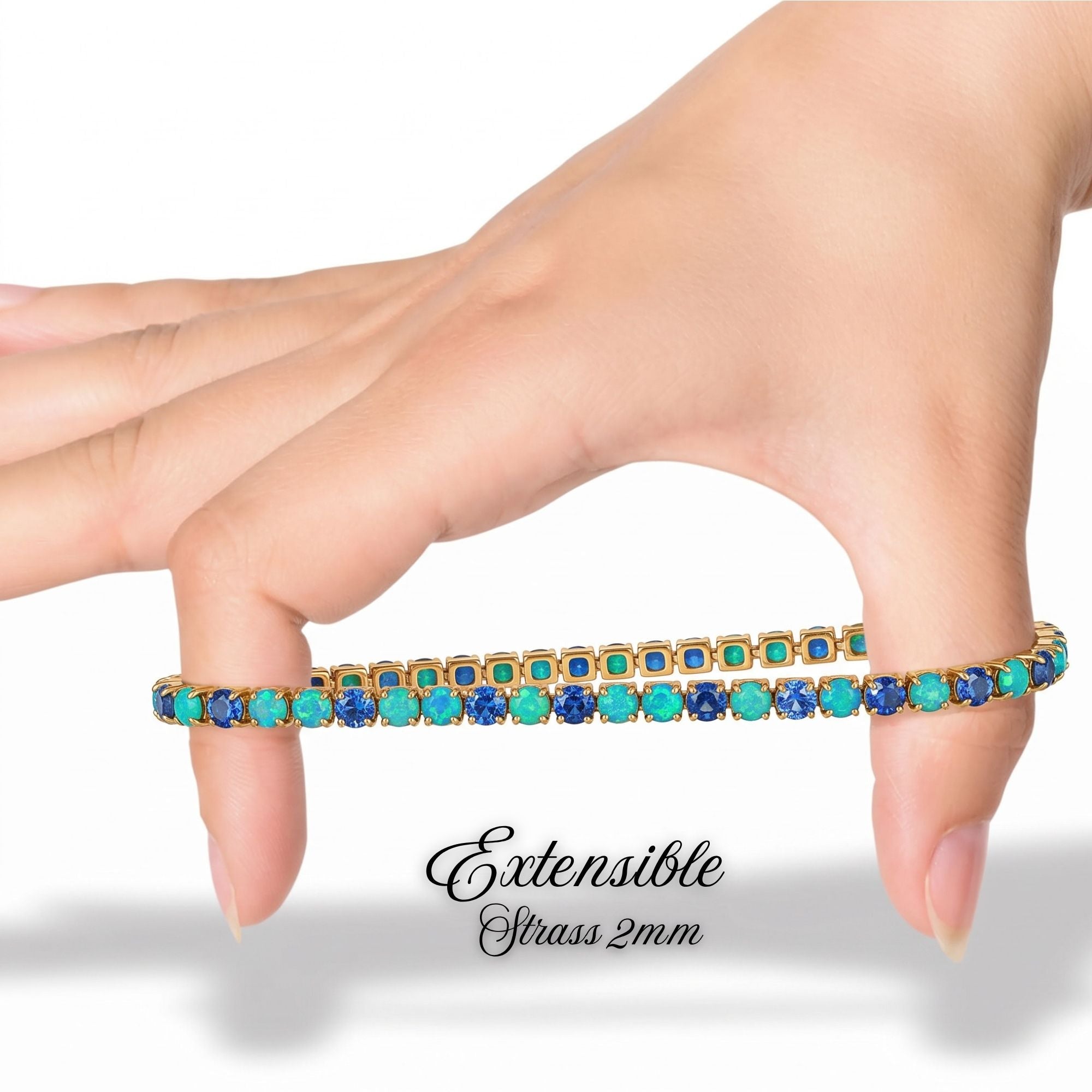 ARTSHOP Bracelets Strass n°27 bracelet élastique x1