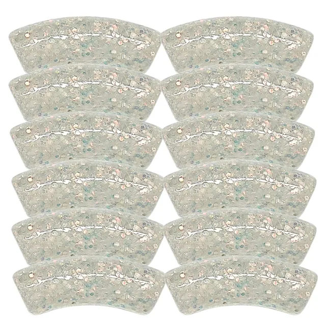 ARTSHOP Tubes Glitters 393 tube incurvé nacre 12mm x6