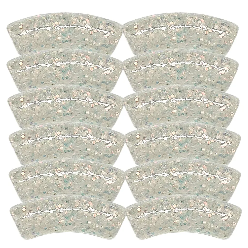 ARTSHOP Tubes Glitters 393 tube incurvé nacre 12mm x6
