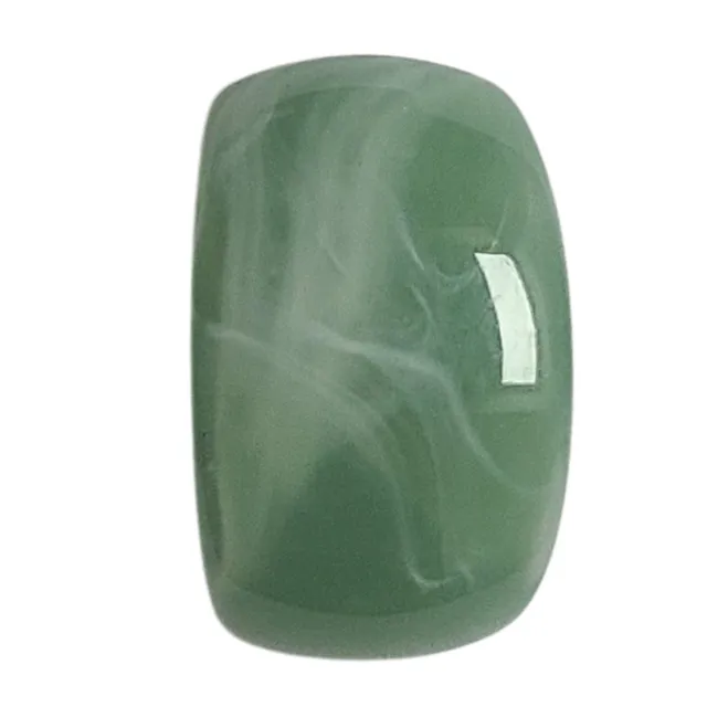 Artshop 23 Chamonyx dôme menthe marbré perle 2 trous x1