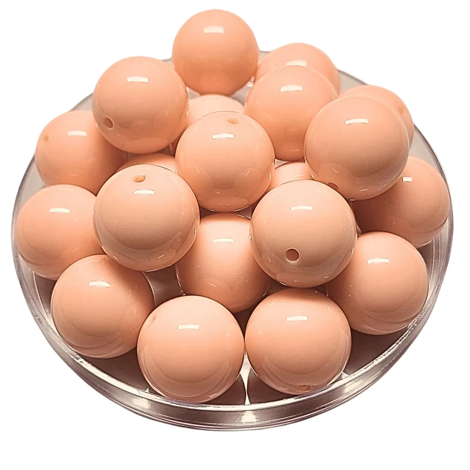 ARTSHOP Boules 20MM 112 perle acrylique rose thé x10