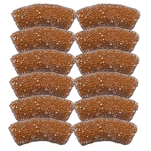 ARTSHOP 449 tube sucré 14MM perle Moka givré x1