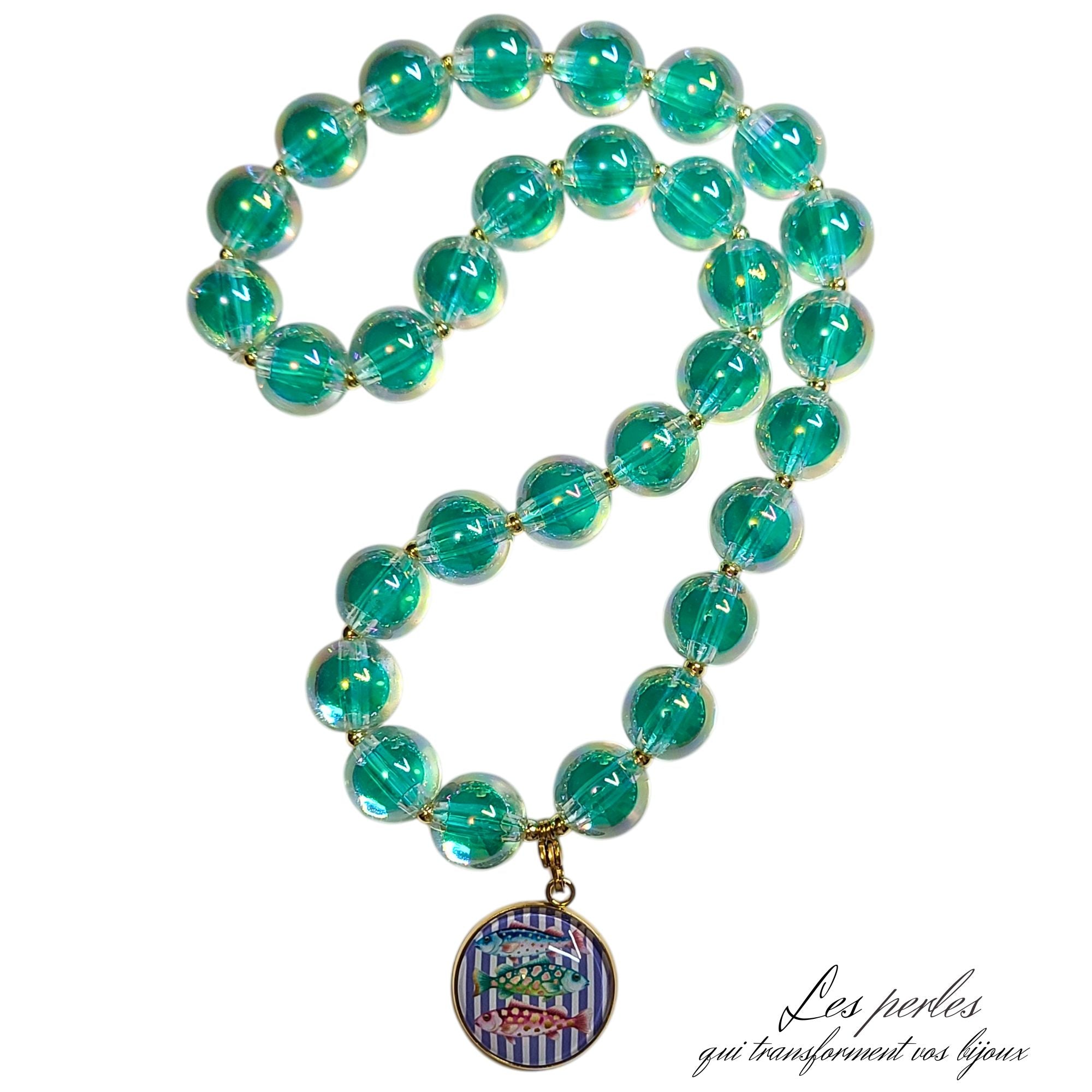 ARTSHOP MIRAGE collier interchangeable jade 50cm kit