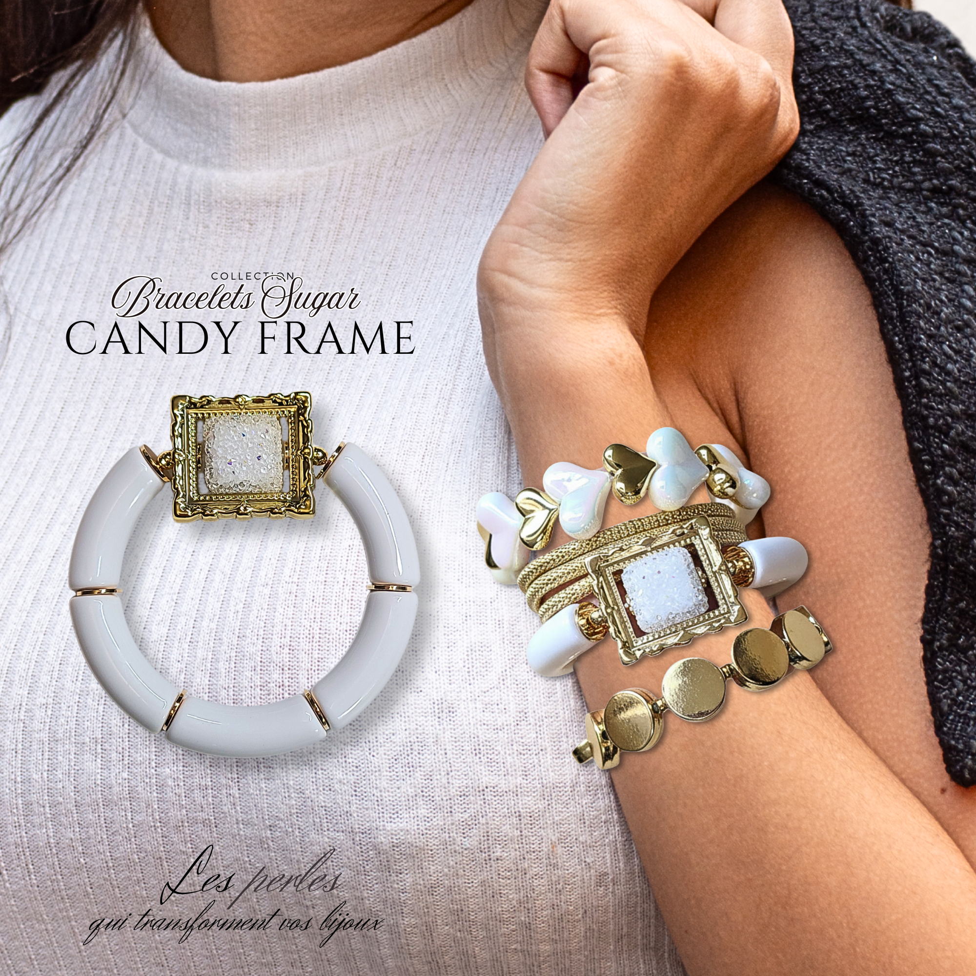 ARTSHOP Kit CANDY FRAME bracelet bubble gum