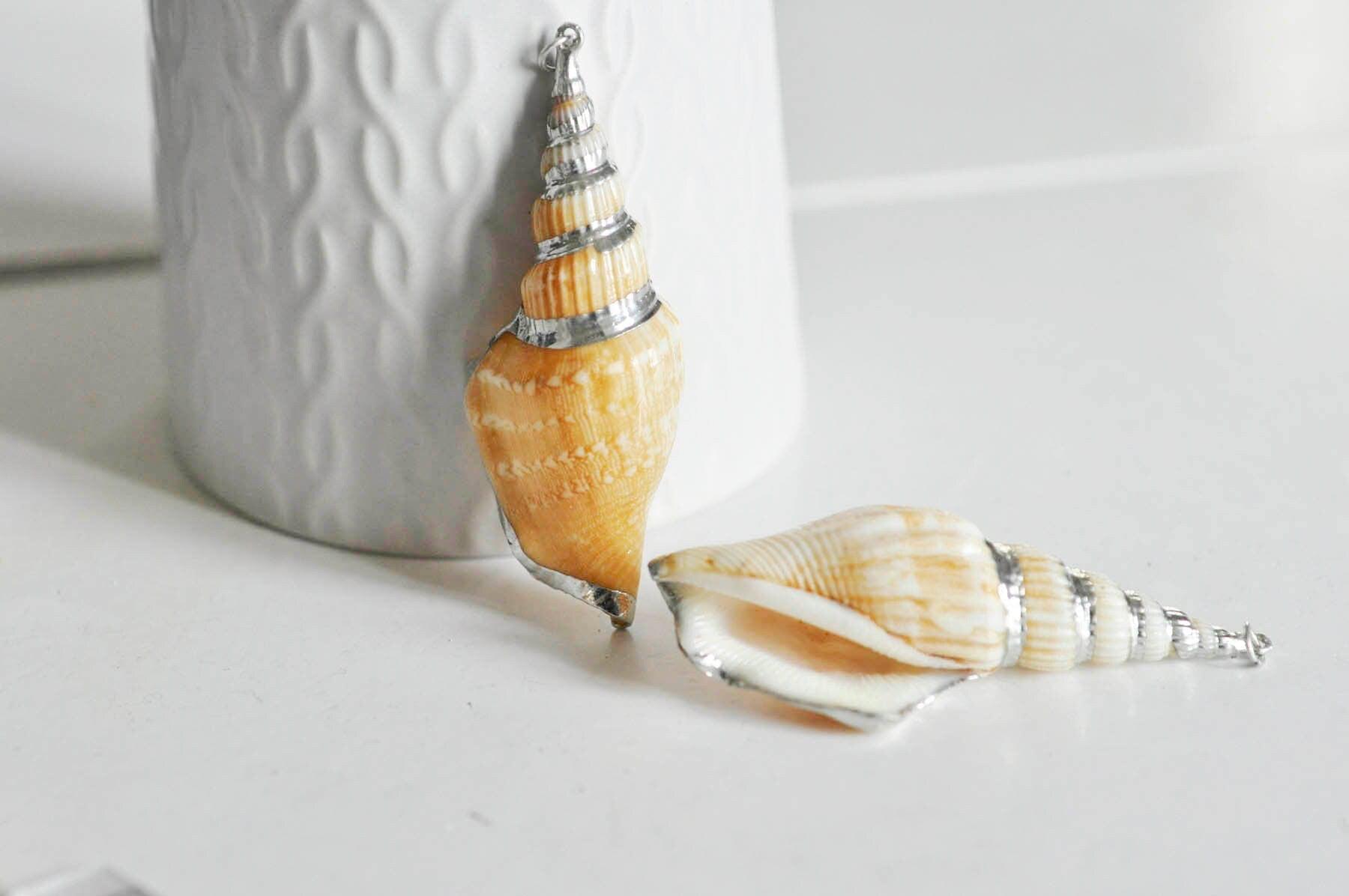 Gingerlily Perles G1498 pendentif coquillage Conch 58mm