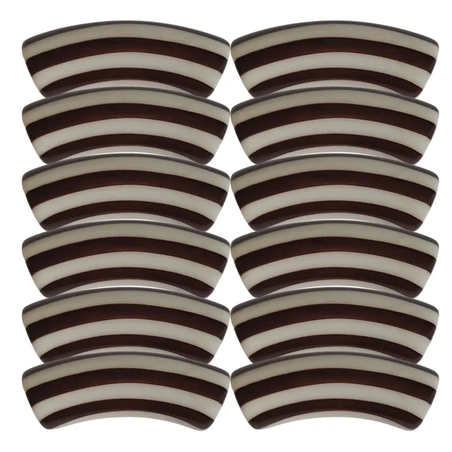 ARTSHOP Tubes Rayures 463 tube incurvé chocolat x1