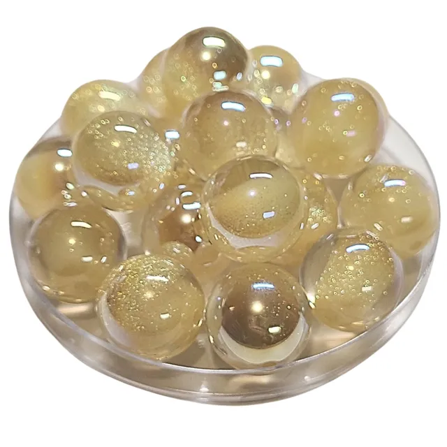 ARTSHOP Glitter AB Miel boule acrylique 20 mm x1