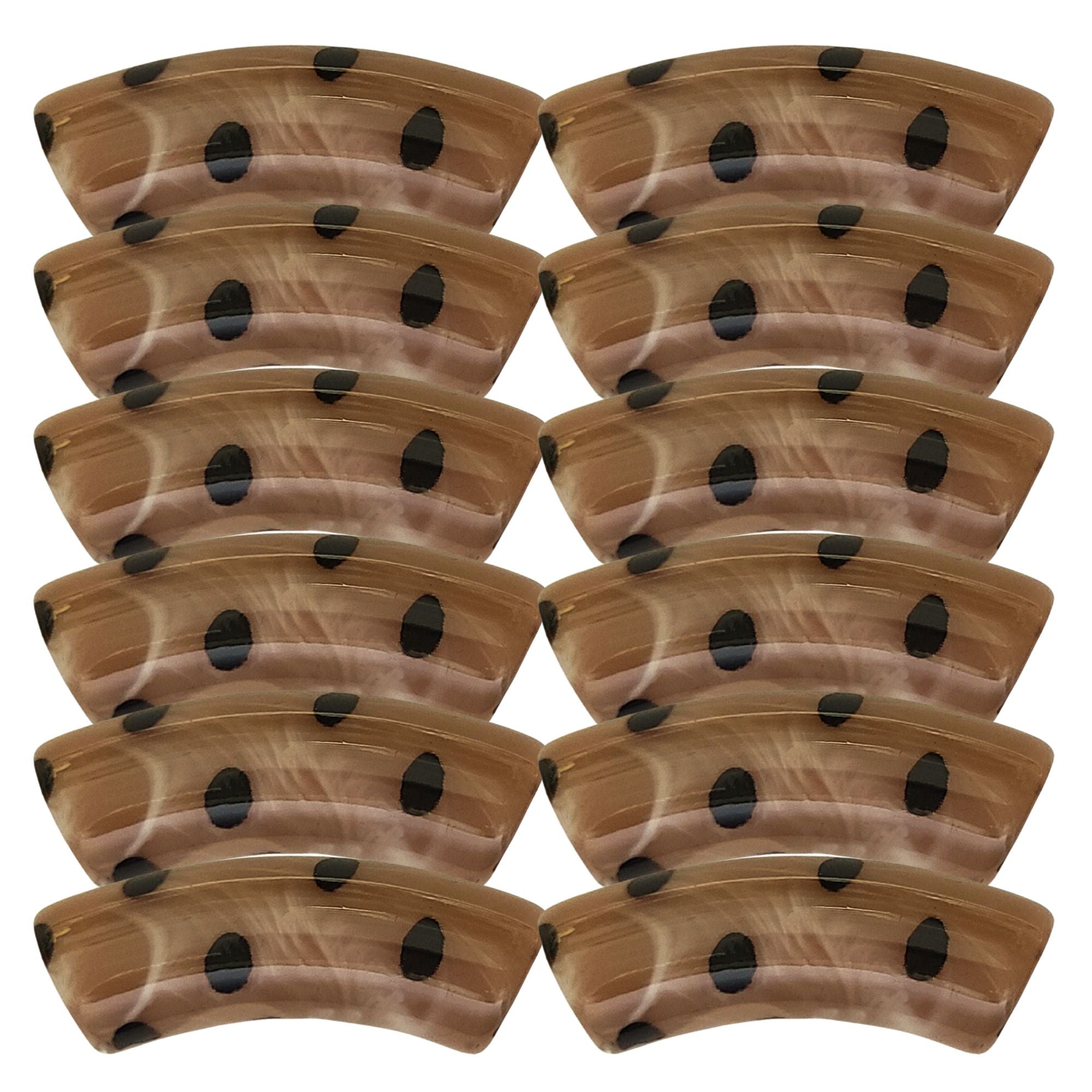 ARTSHOP Tubes DESIGN 415 tube incurvé pois terracotta x1
