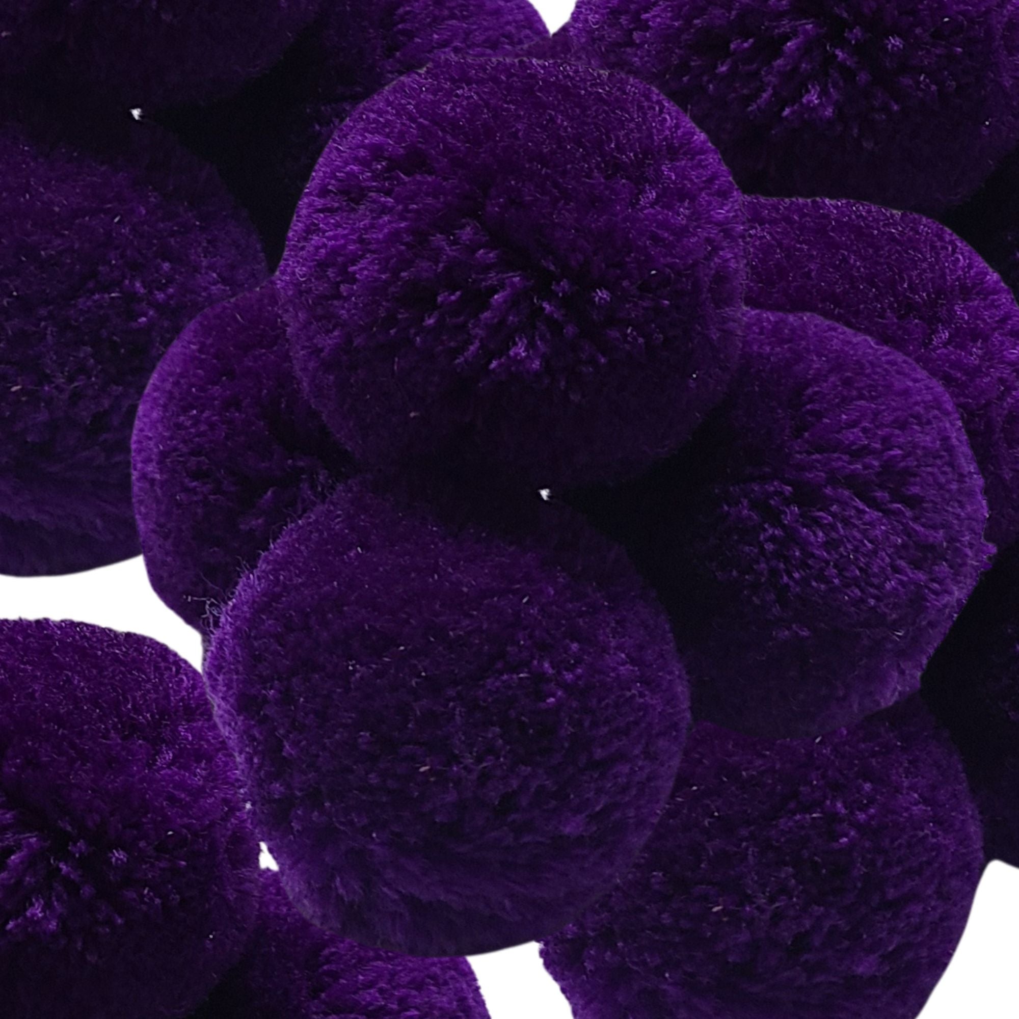ARTSHOP Chouchous Balls 11 pompon violet foncé 40mm