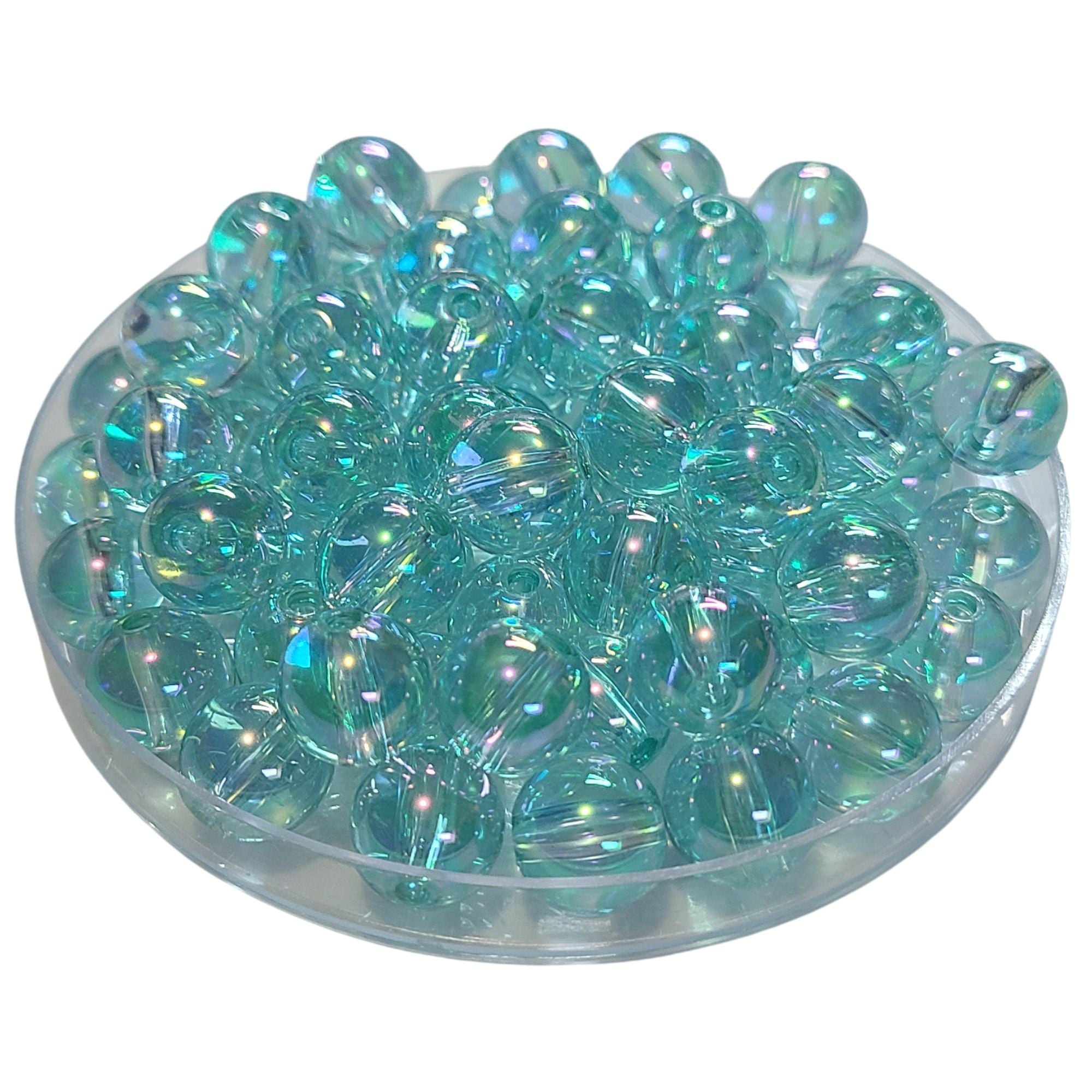 ARTSHOP 326 boules acryliques turquoise 12mm x20