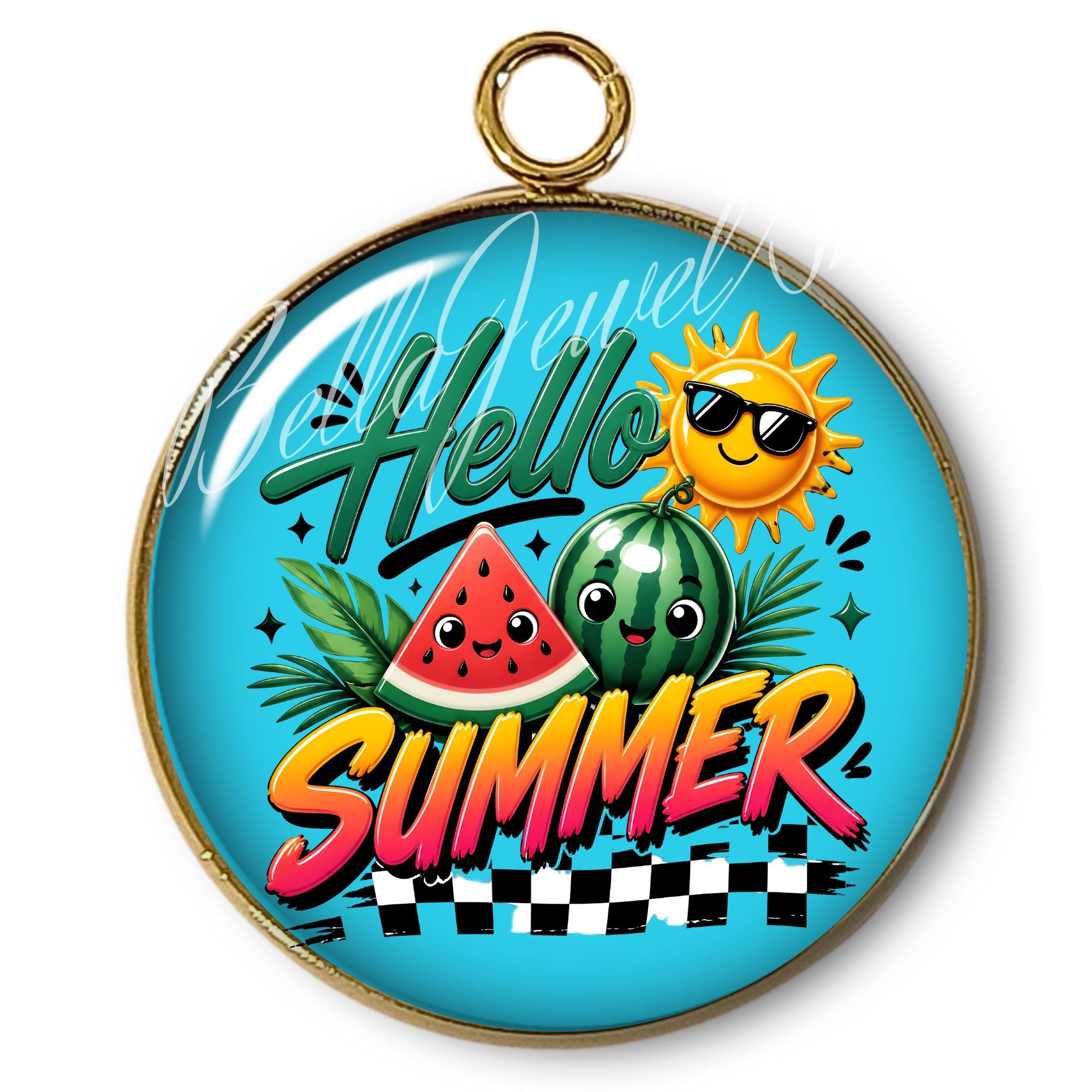 ARTSHOP Pendentifs Intemporel Summer pendentif doré x1