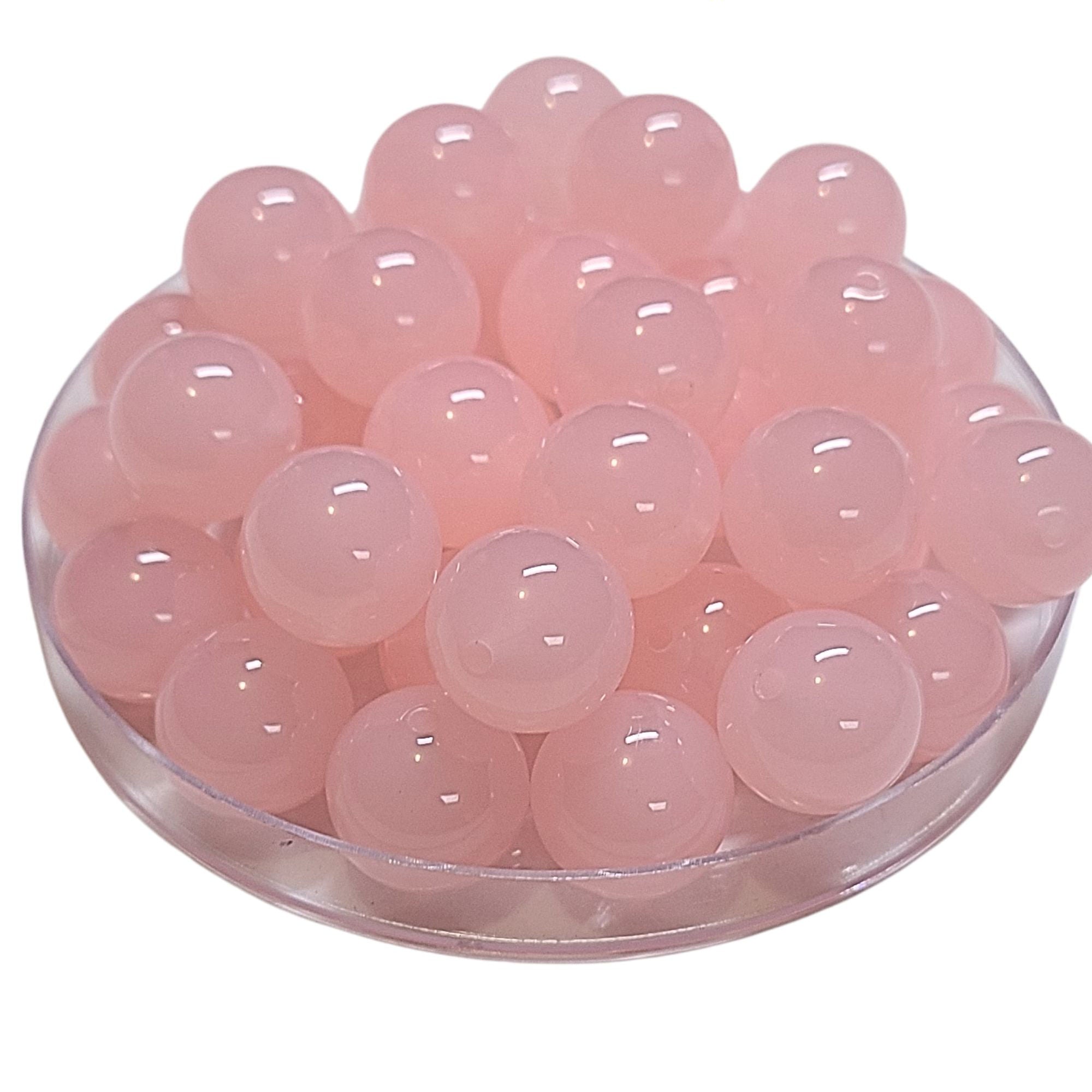 ARTSHOP Boules 16MM 393 perles acryliques Sorbet Rose Clair x15