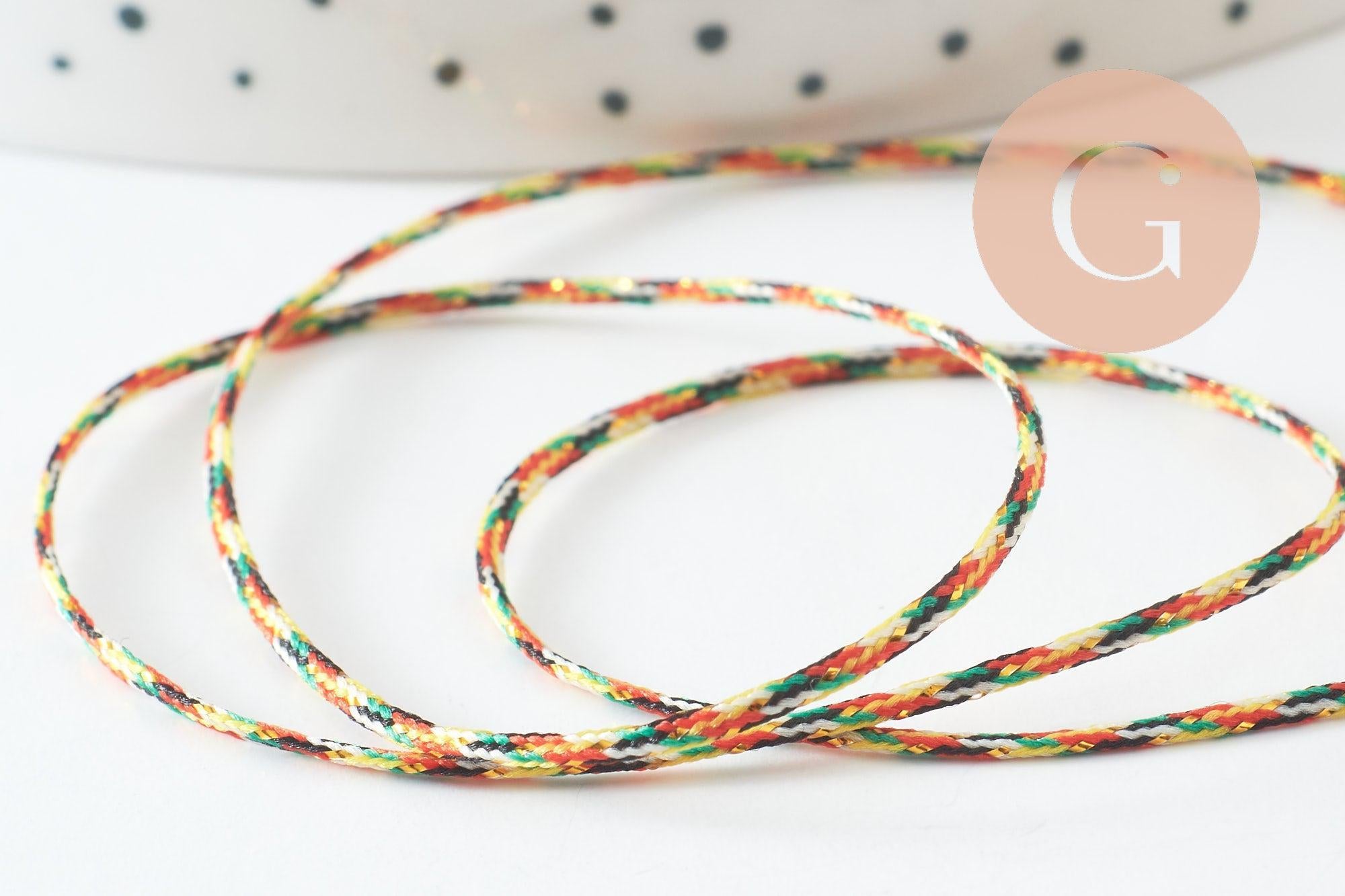 Gingerlily Cordons Cordon nylon multicolore G9767 0,8mm 1m