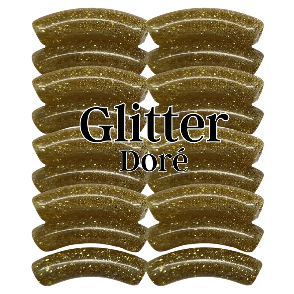 ARTSHOP Tubes Glitters 235 tube doré pailleté 8mm x6