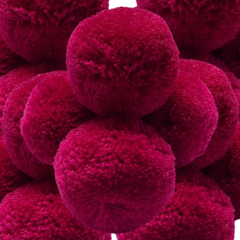 ARTSHOP Chouchous Balls pompon boule Fuchsia 40MM