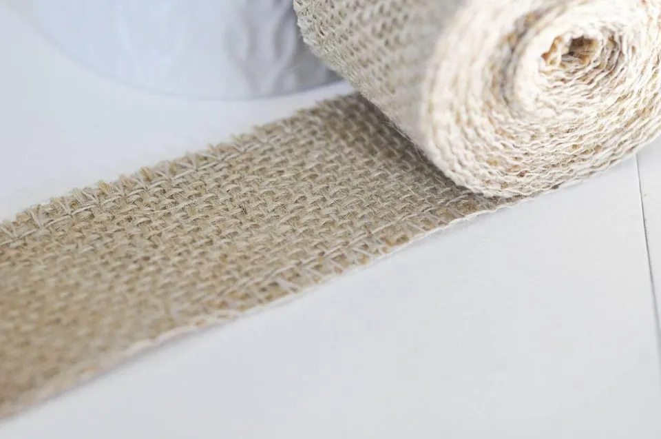 Gingerlily Cordons G5929 ruban jute naturel 4 cm x 1 mètre