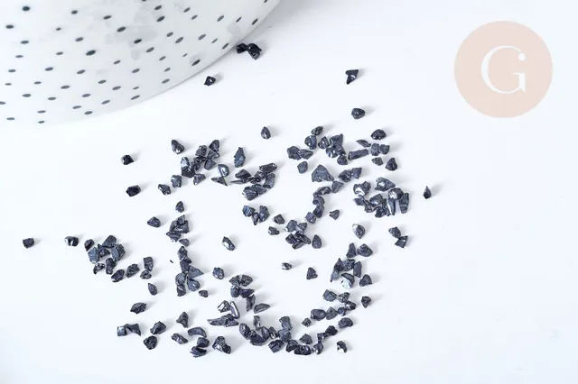 Gingerlily Quartz bleu sable chips 2-7mm 20gr