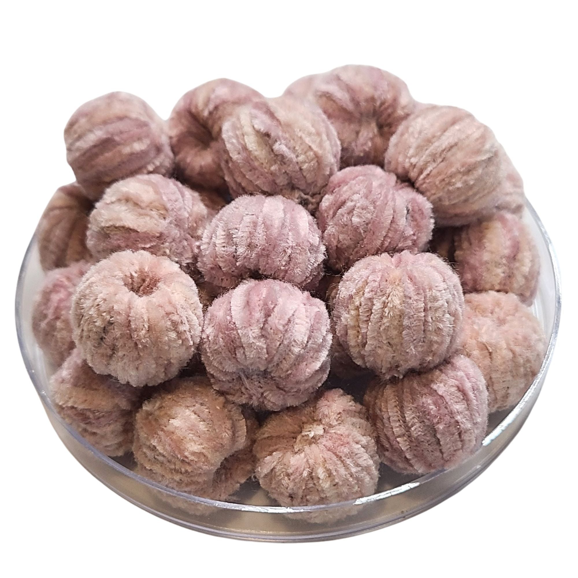 ARTSHOP Chouchous Balls n°3 perle velours Rose poudré 16 mm